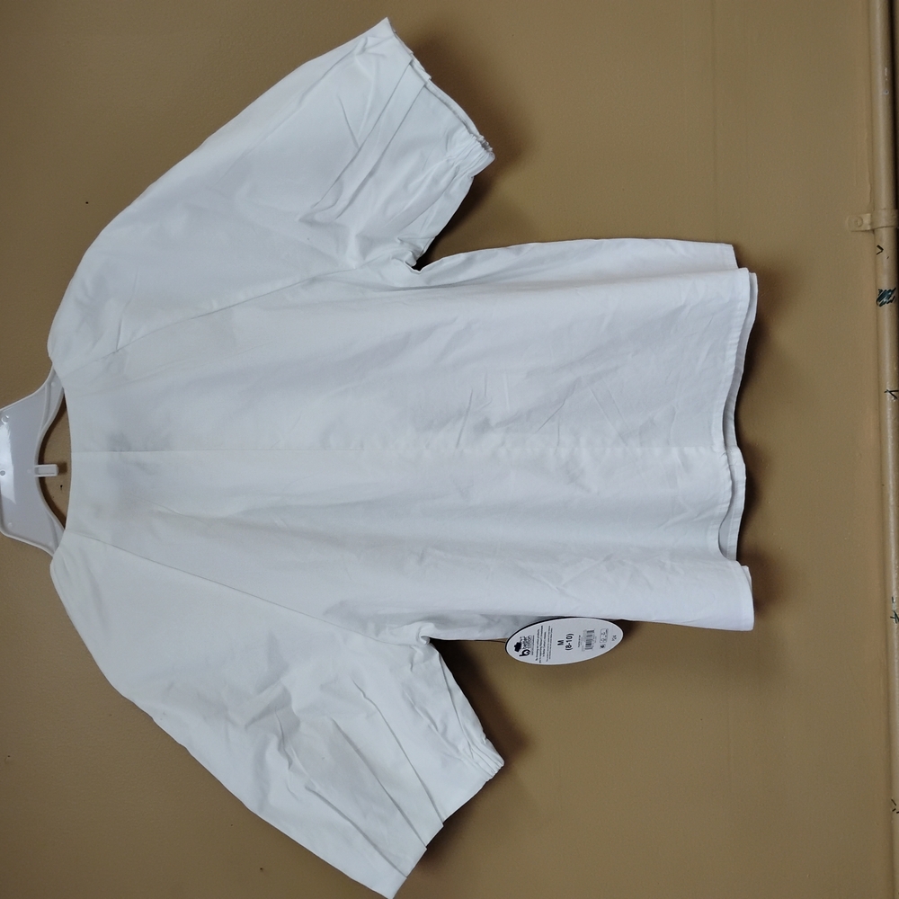 White Puff Sleeve Blouse